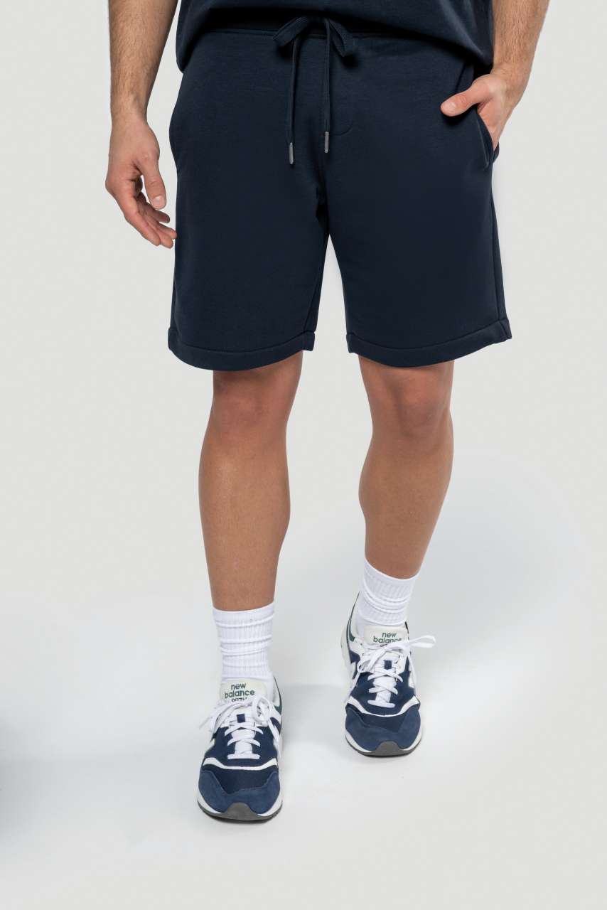 FÉRFI KÖRNYEZETBARÁT FRENCH TERRY BERMUDA SHORT