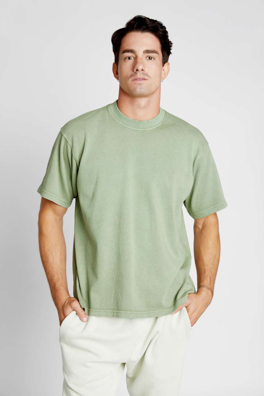 GARMENT DYED VASTAG PÓLÓ