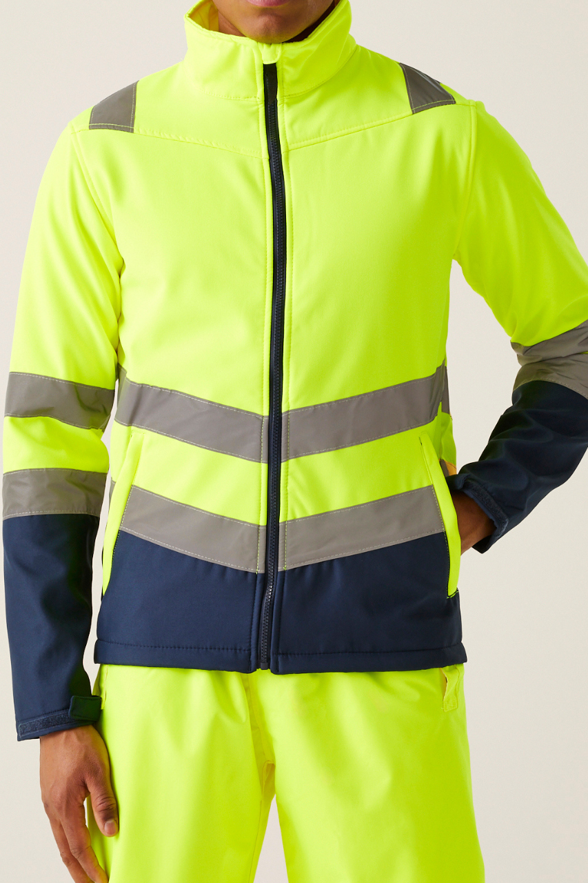PRO HI-VIS SOFTSHELL DZSEKI