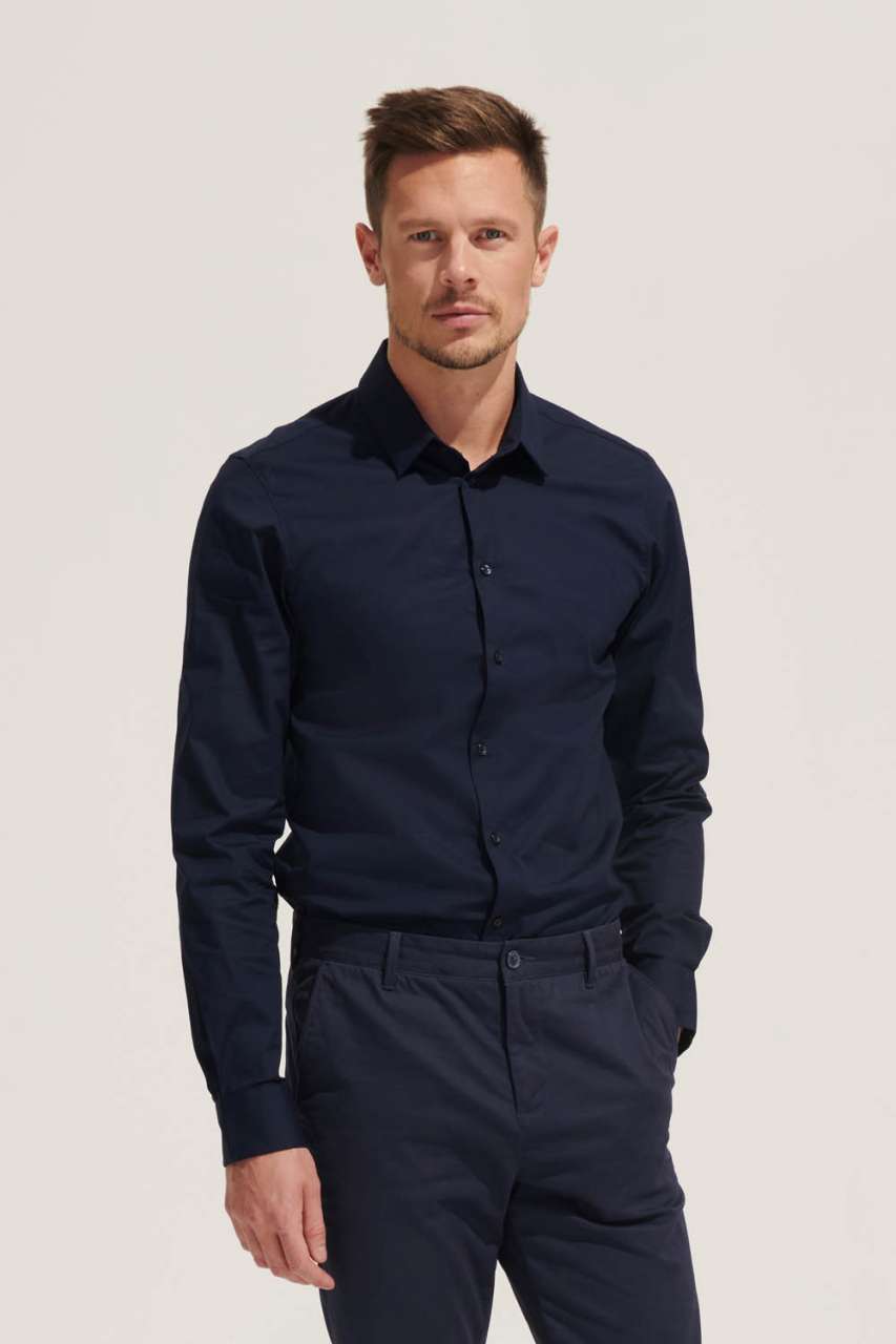 SOL'S BLAKE MEN - HOSSZÚ UJJÚ STRETCH FÉRFI ING