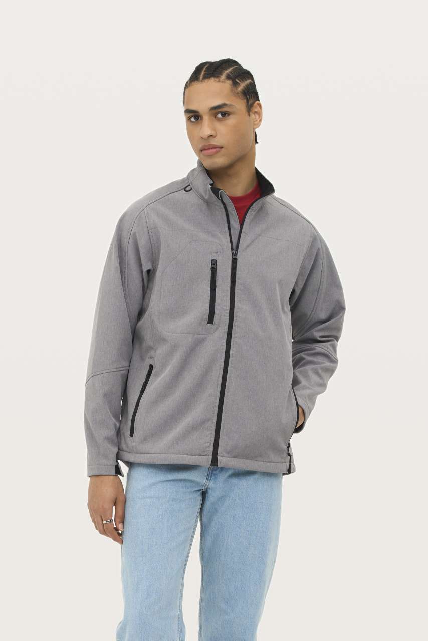 SOL'S RELAX - FÉRFI SOFTSHELL CIPZÁRAS DZSEKI